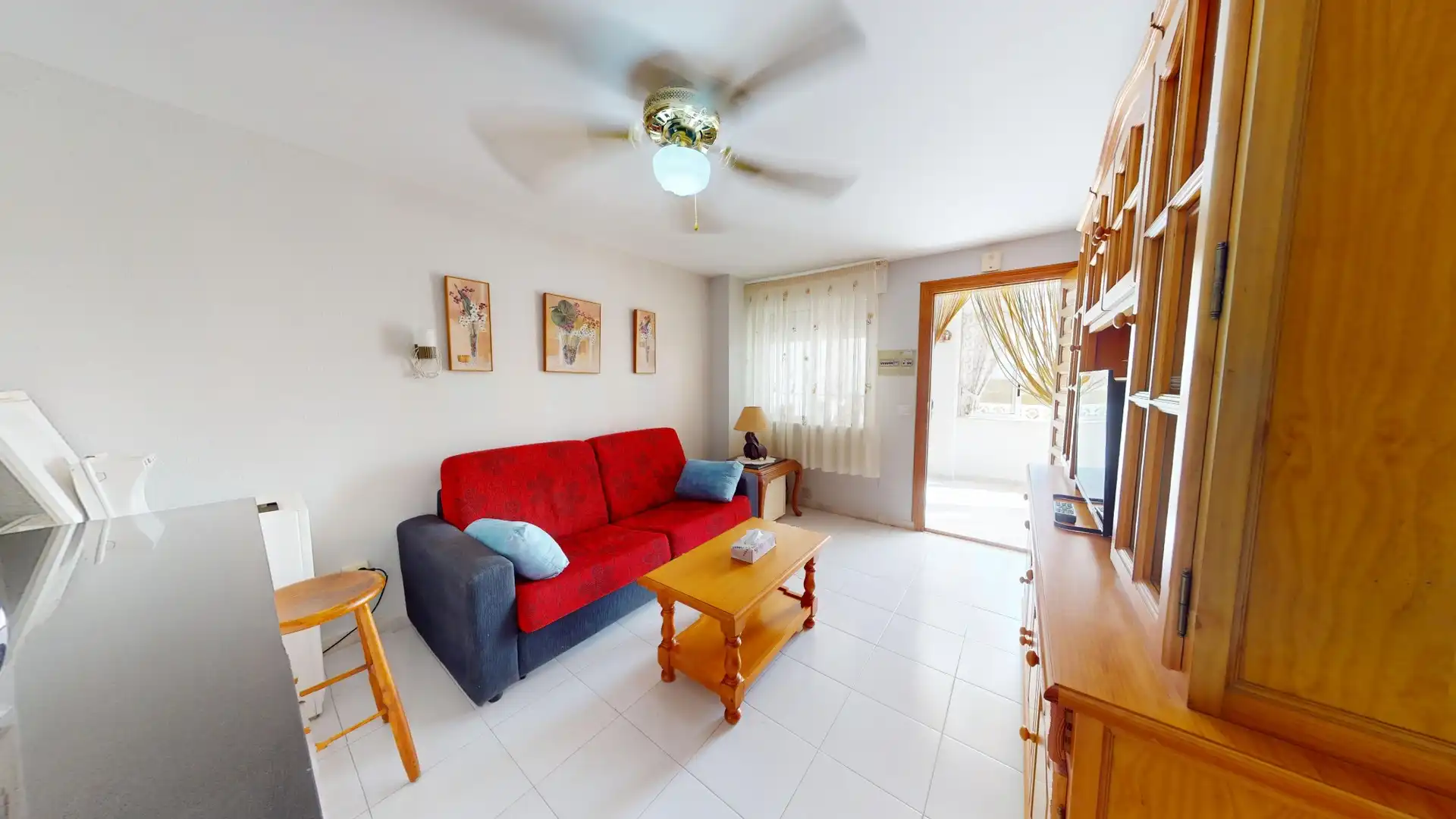 Sala d'estar de Casa o xalet en venda en San Javier amb Jardí privat, Terrassa i Traster