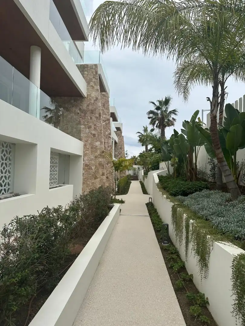 Exterior view of Flat for sale in Marbella  with Air Conditioner, Terrace and Internet
