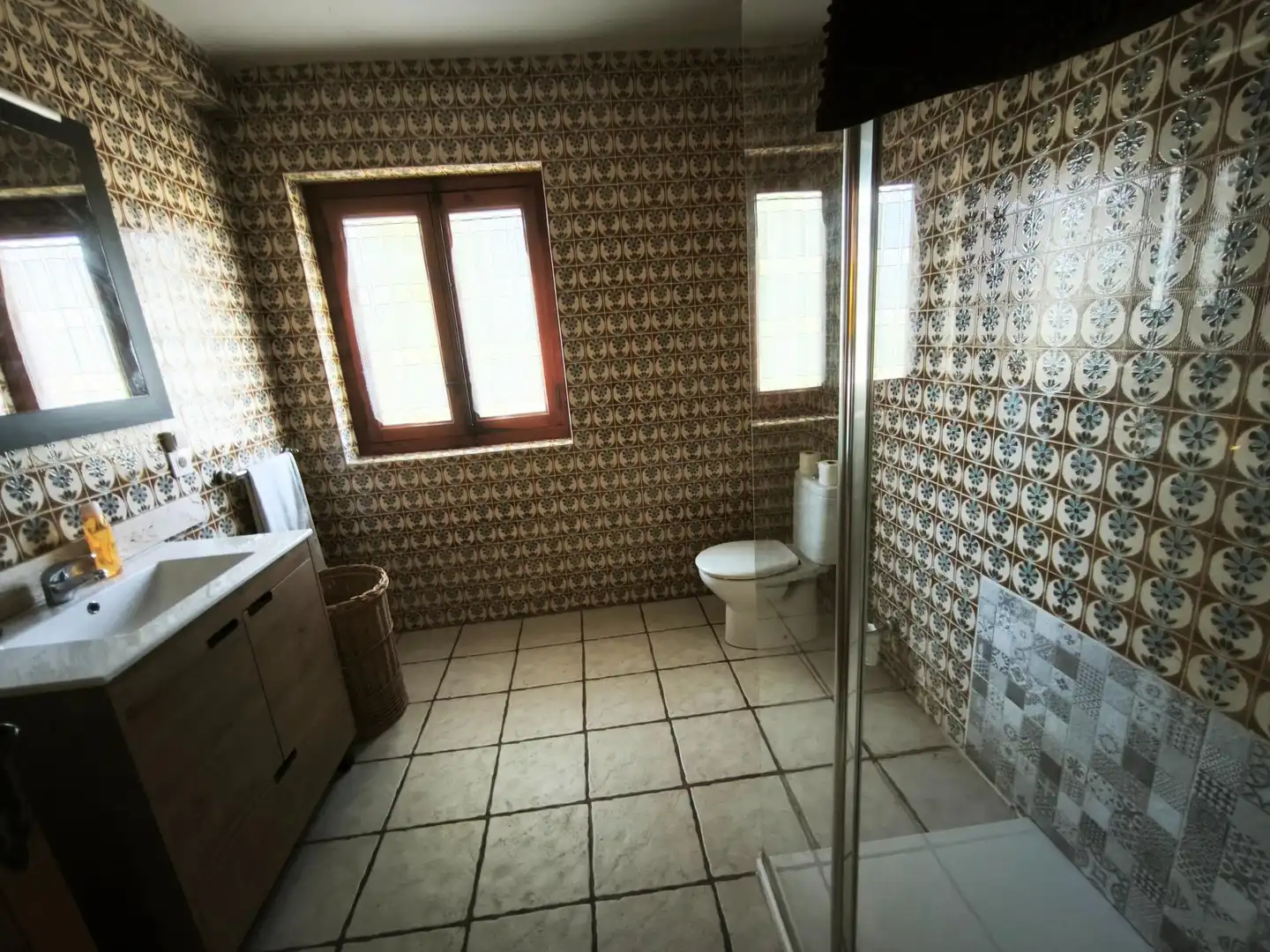 Baño de Casa o chalet en venta en San Andrés del Rabanedo con Calefacción, Terraza y Piscina