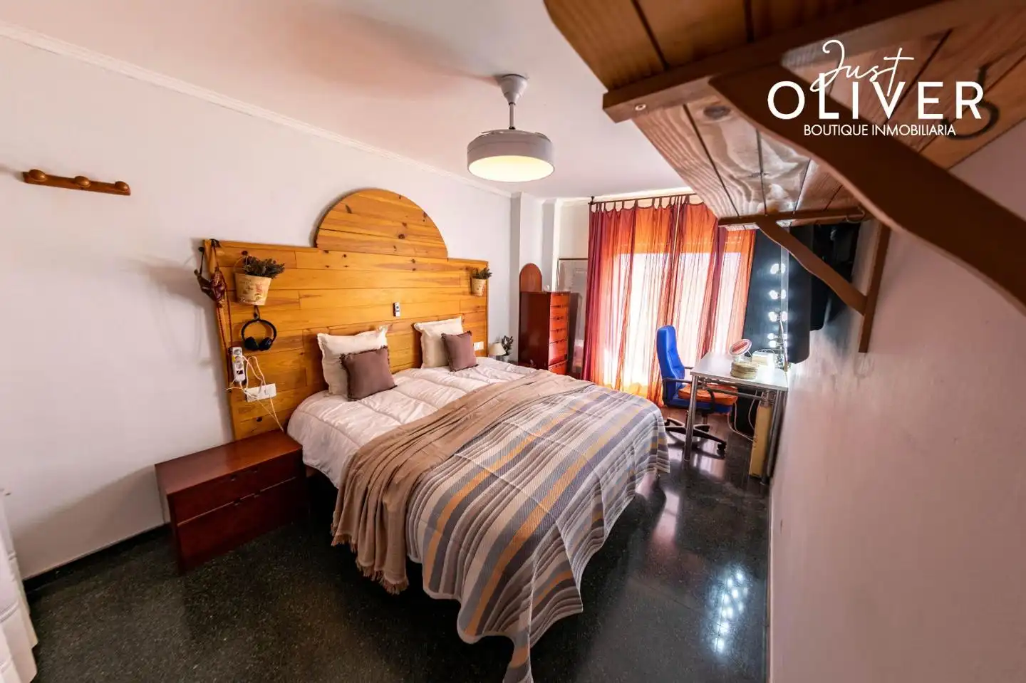 Schlafzimmer von Wohnung zum Verkauf in L'Espluga de Francolí mit Heizung, Terrasse und Abstellraum