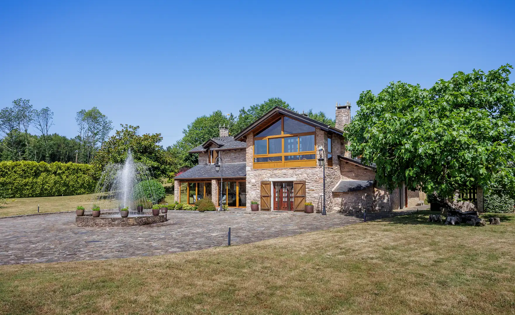 Casa rustica con piscina in vendita a Cospeito