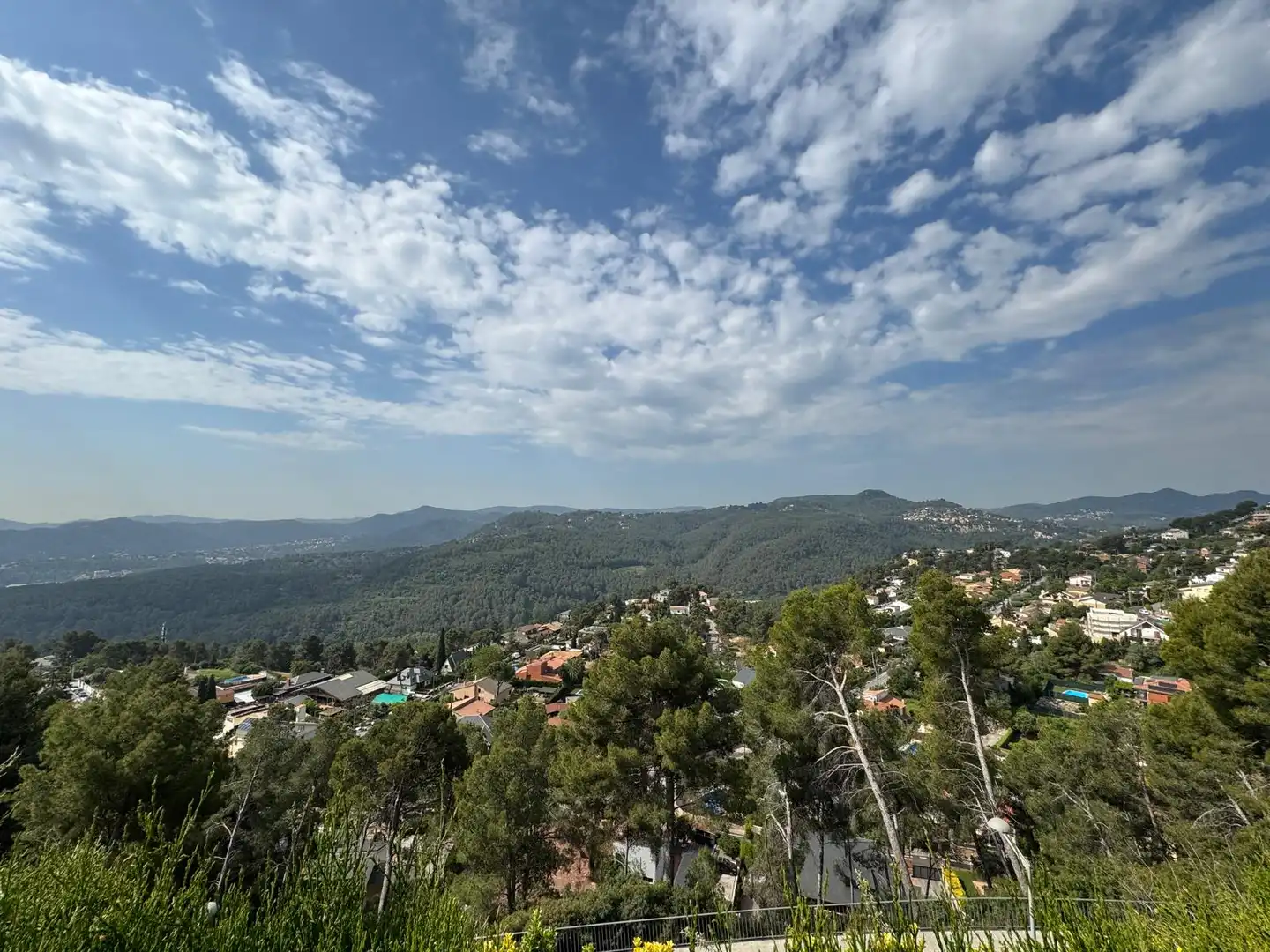Exterior view of Houses for sale in Pallejà  with Air Conditioner, Heating and Private garden