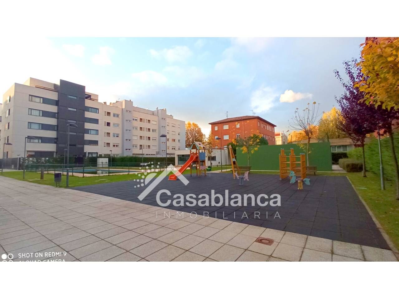 Exterior view of Flat to rent in Burgos Capital  with Heating, Terrace and Storage room