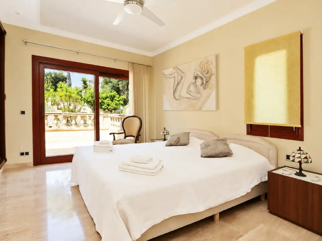 Habitación de Casa o chalet de alquiler en El Toro con Aire acondicionado, Jardín privado y Terraza