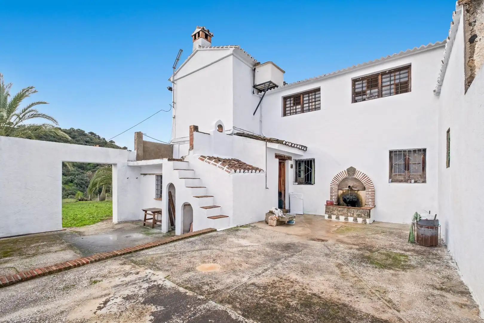 Vista exterior de Finca rústica en venta en Casarabonela con Terraza y Piscina
