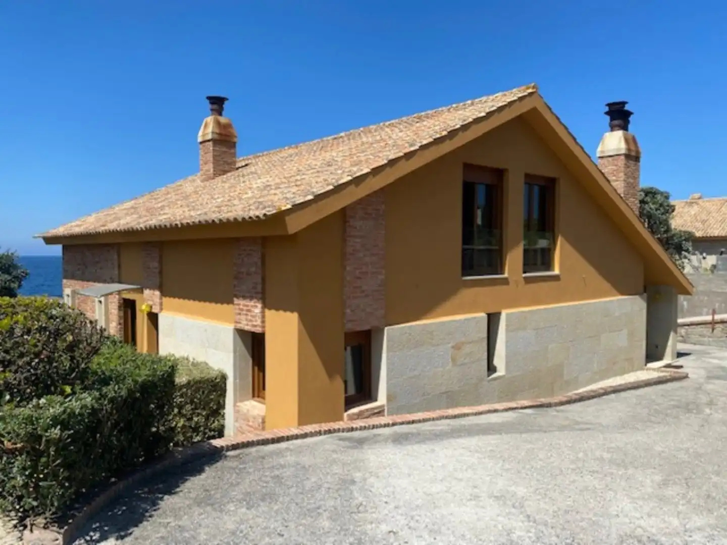 Exterior view of Houses for rent in Oia  with Private garden, Terrace and Swimming Pool