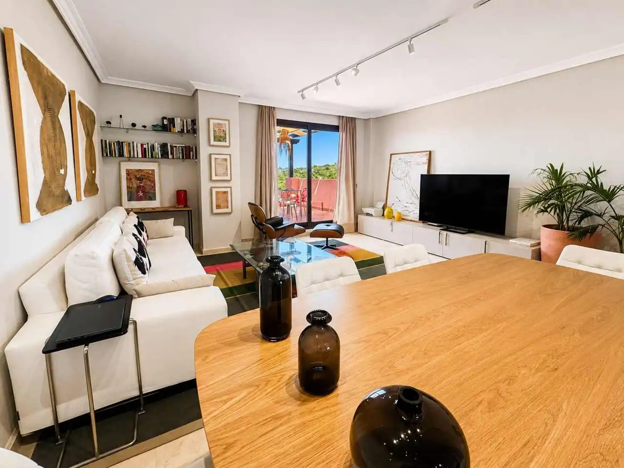 Sala de estar de Ático en venta en Casares con Aire acondicionado, Calefacción y Terraza