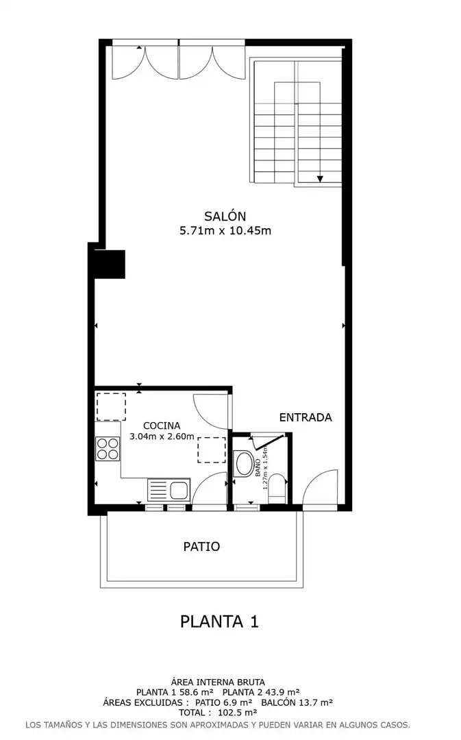 Dúplex en venta en Oliva con Aire acondicionado, Calefacción y Terraza