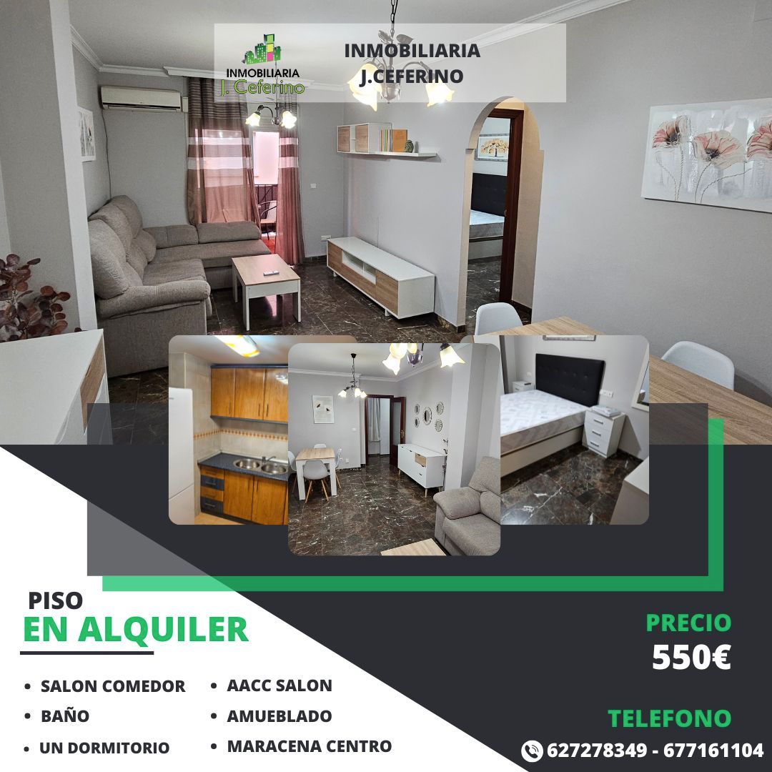 Habitación de Piso de alquiler en Maracena con Aire acondicionado, Amueblado y Balcón