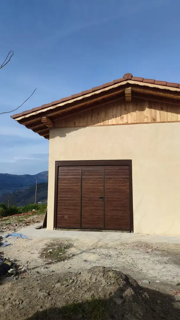 Vista exterior de Nave industrial en venta en Zeberio