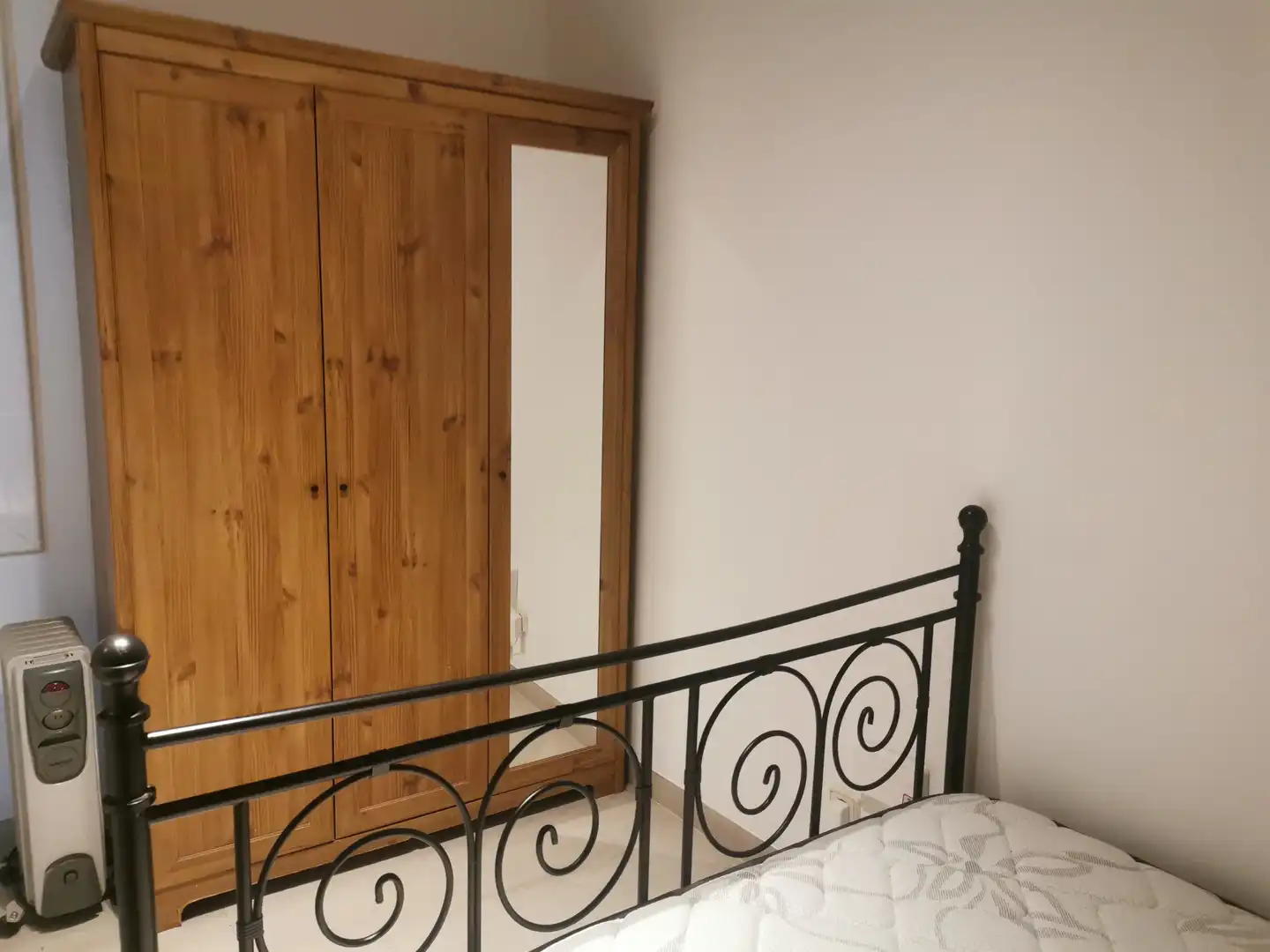 Bedroom of Flat for rent in Barcelona  with Air Conditioner, Parquet flooring and Furnished