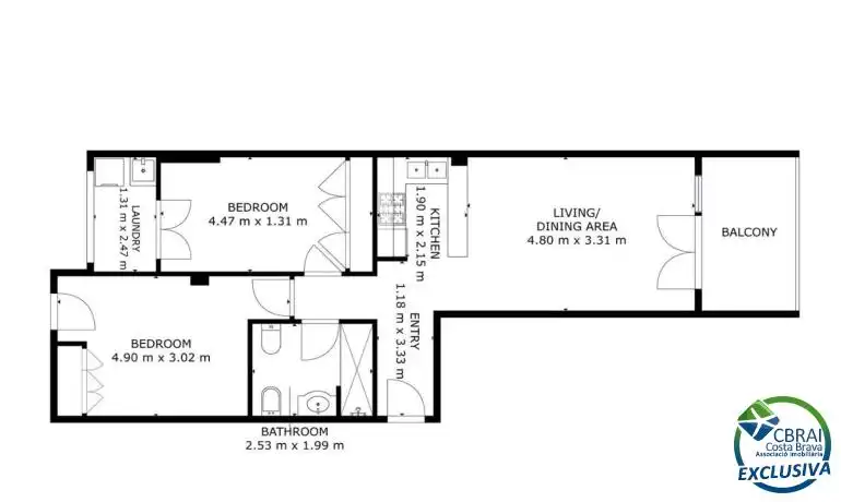 Apartment with pool for sale in Calle de la Lluna 16 2 10 16, imagen 22
