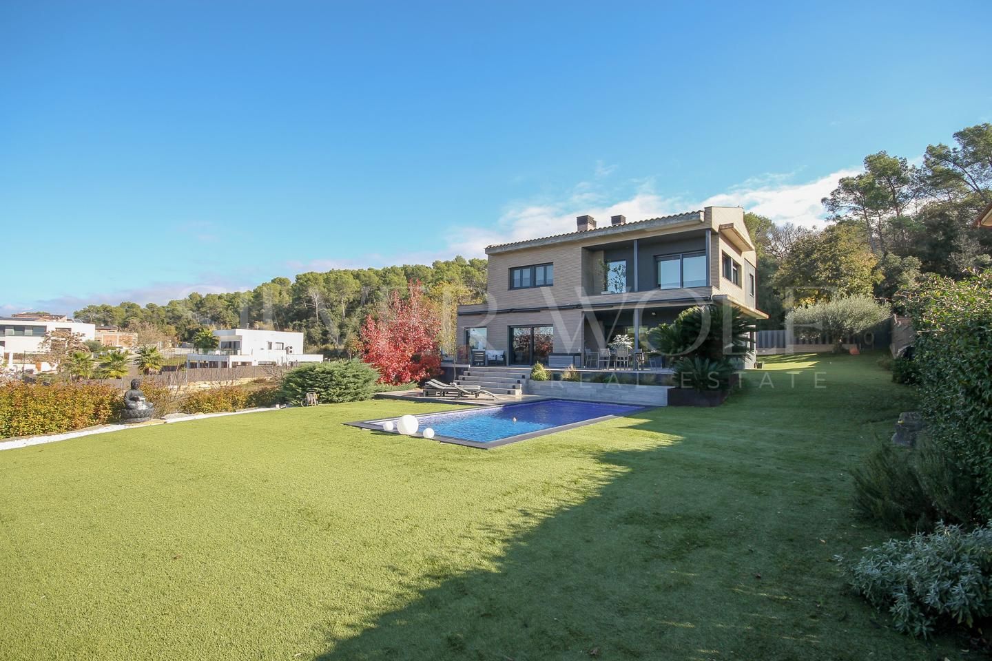 Jardí de Casa o xalet en venda en La Roca del Vallès amb Aire condicionat, Calefacció i Jardí privat