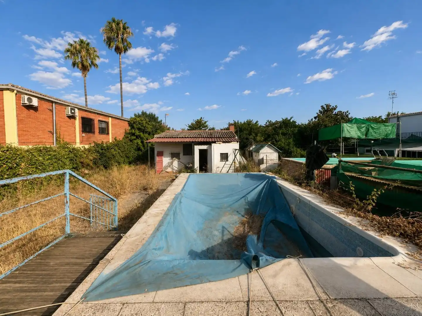 Piscina de Casa o chalet en venta en Puebla de la Calzada con Jardín privado y Piscina