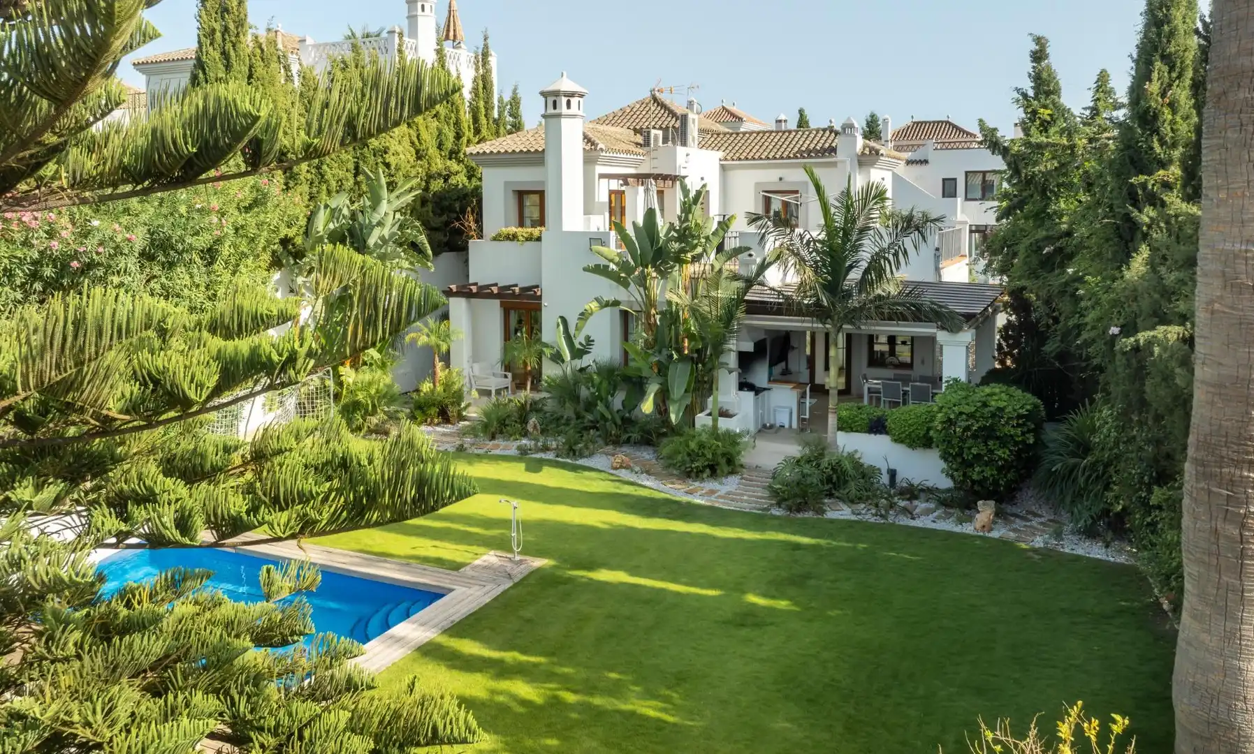 Jardí de Casa o xalet en venda en Estepona Pueblo