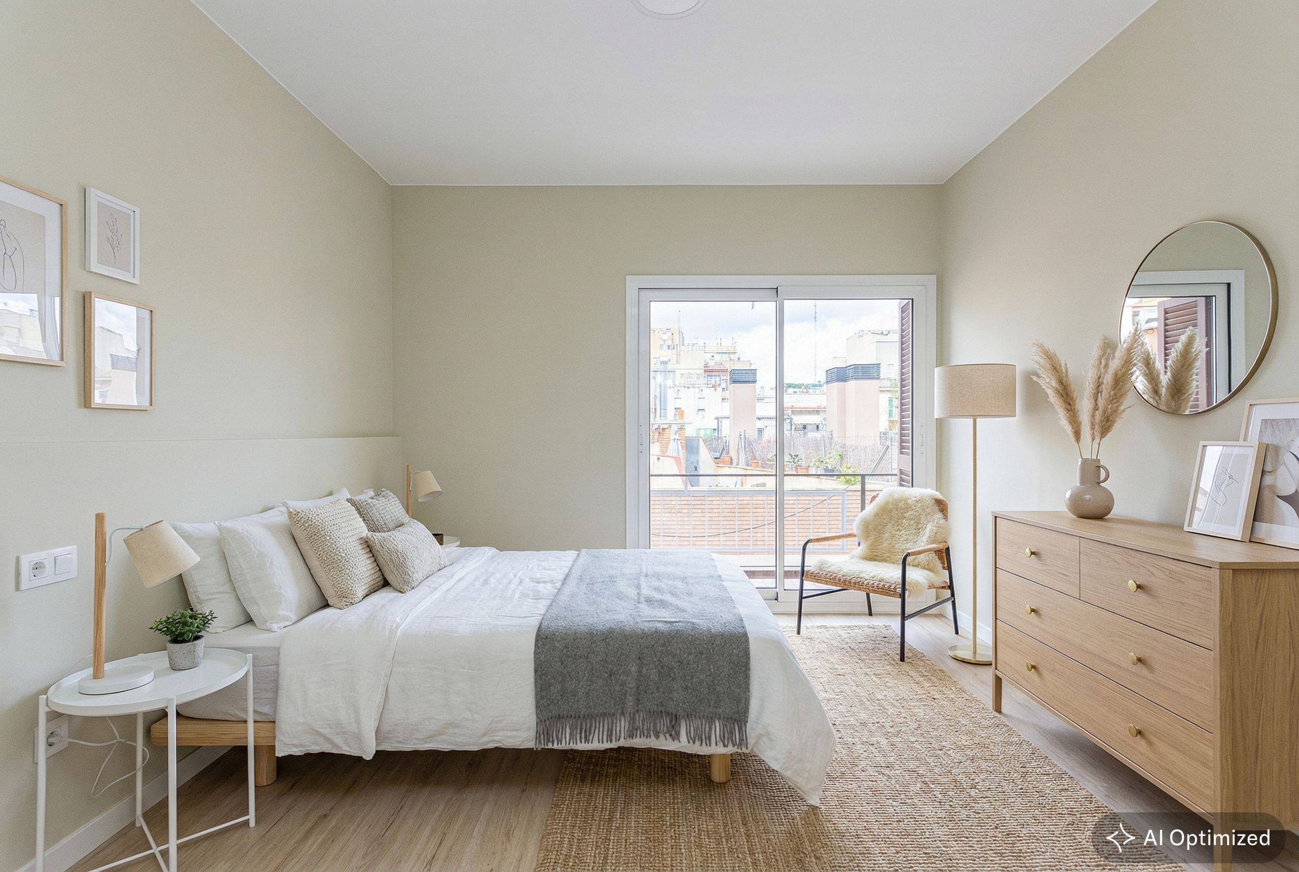 Habitación de Apartamento en venta en  Barcelona Capital con Aire acondicionado, Calefacción y Parquet