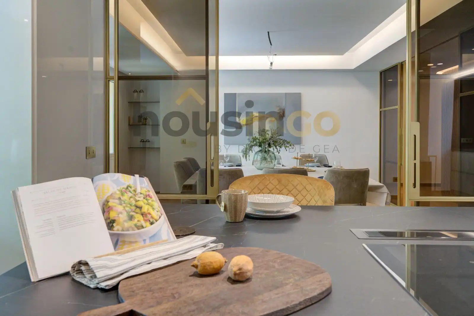 Kitchen of Flat for sale in Madrid  with Air Conditioner, Heating and Terrace