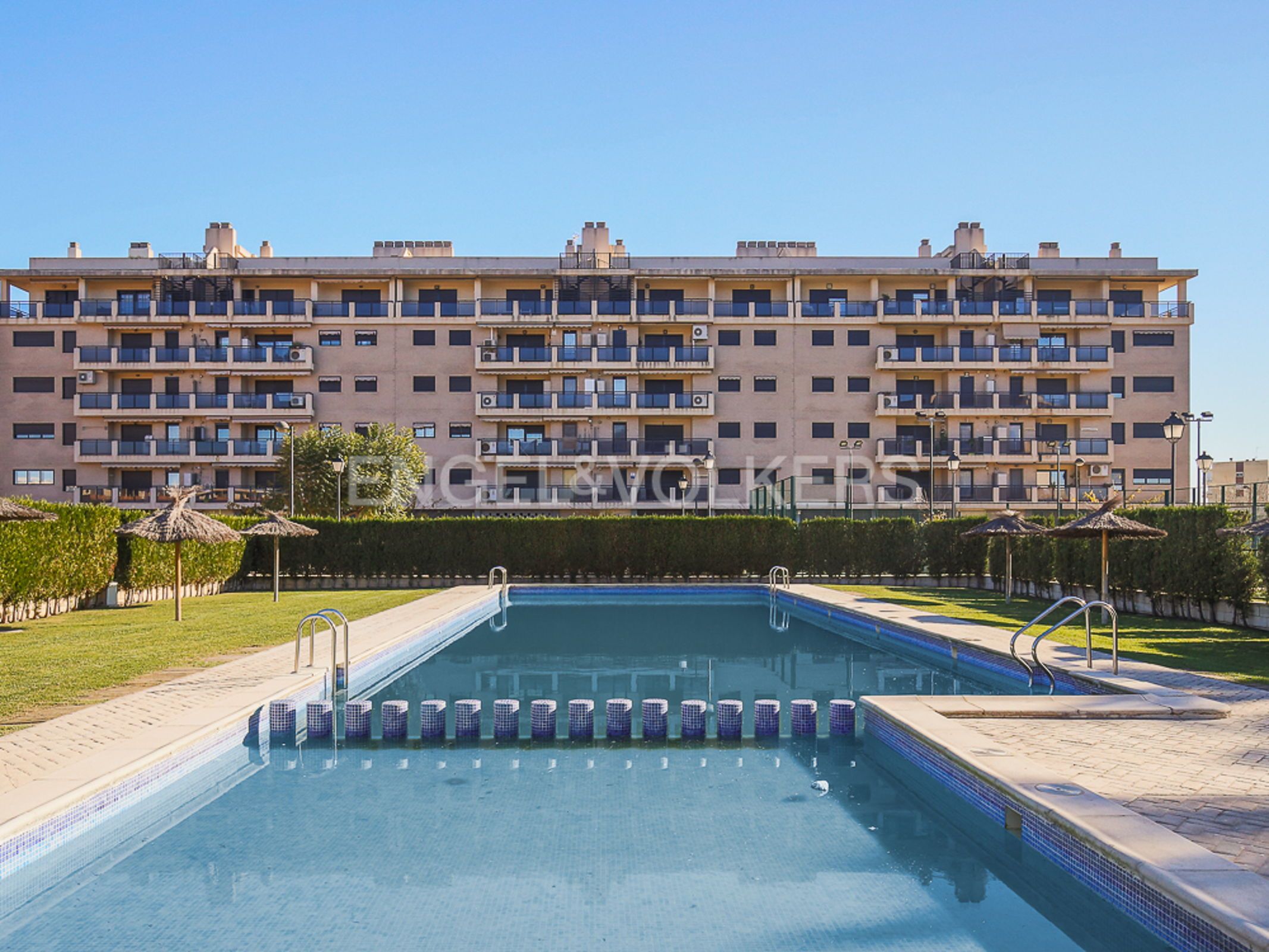Swimming pool of House or chalet to rent in El Puig de Santa Maria  with Air Conditioner, Heating and Private garden