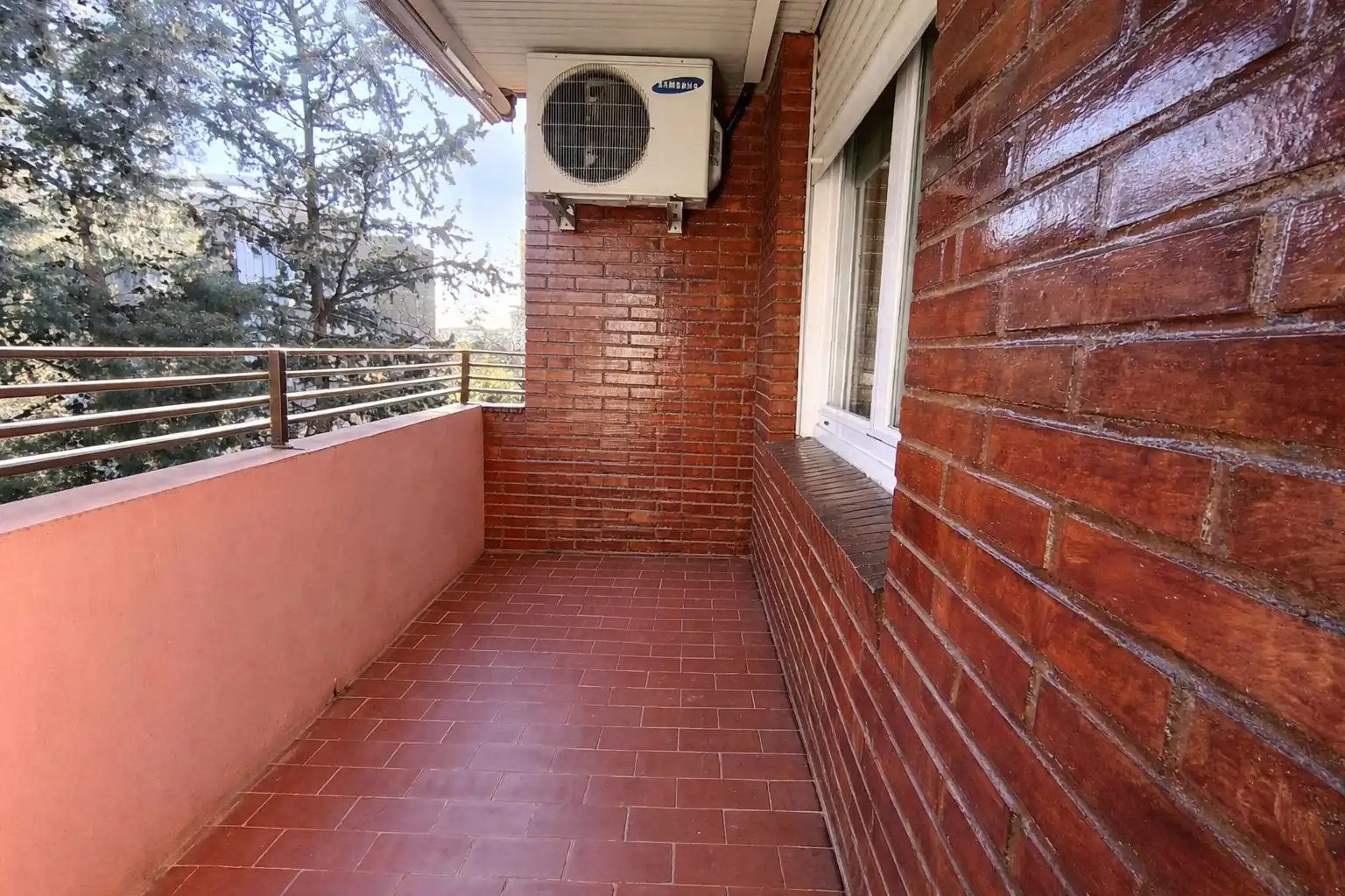 Balcony of Flat for sale in Zaragoza  with Air Conditioner, Heating and Terrace