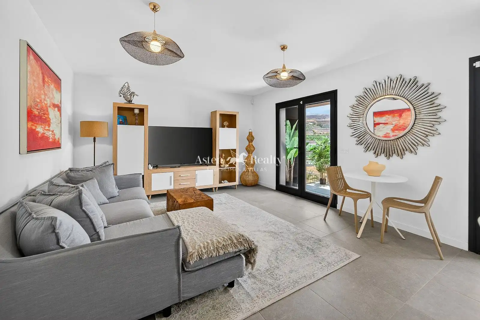 Sala de estar de Apartamento en venta en Guía de Isora con Terraza, Trastero y Amueblado