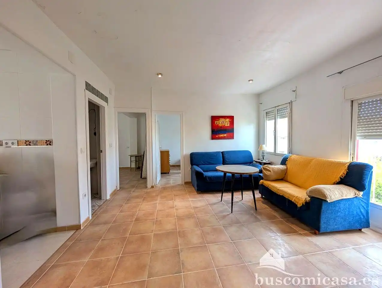 Living room of Flat for sale in Linares  with Air Conditioner and Balcony