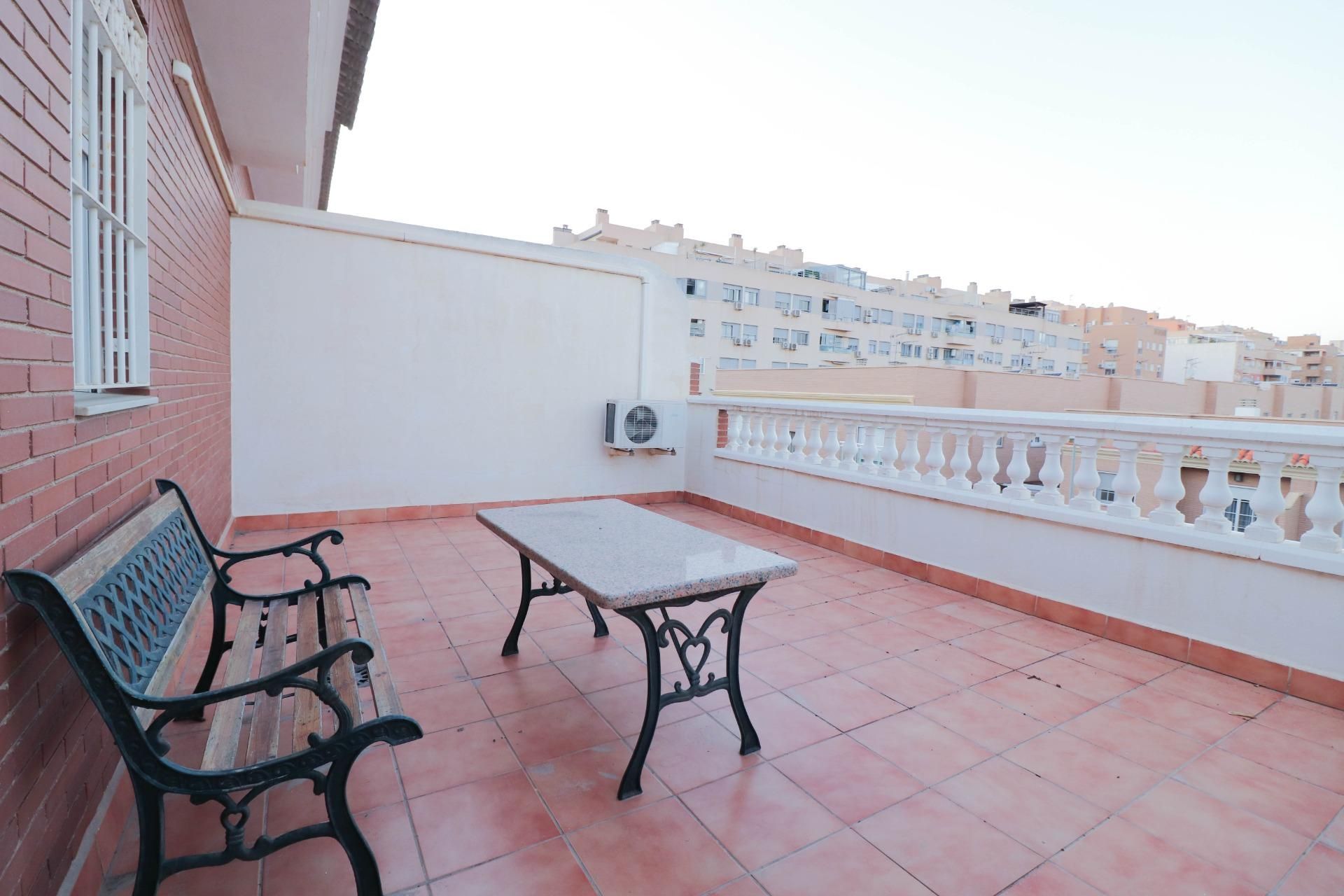 Terrace of Duplex for sale in  Almería Capital  with Air Conditioner, Terrace and Balcony