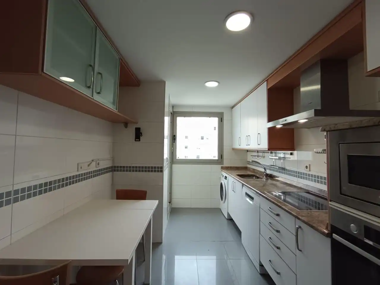 Kitchen of Flat for sale in Madrid  with Air Conditioner, Heating and Terrace