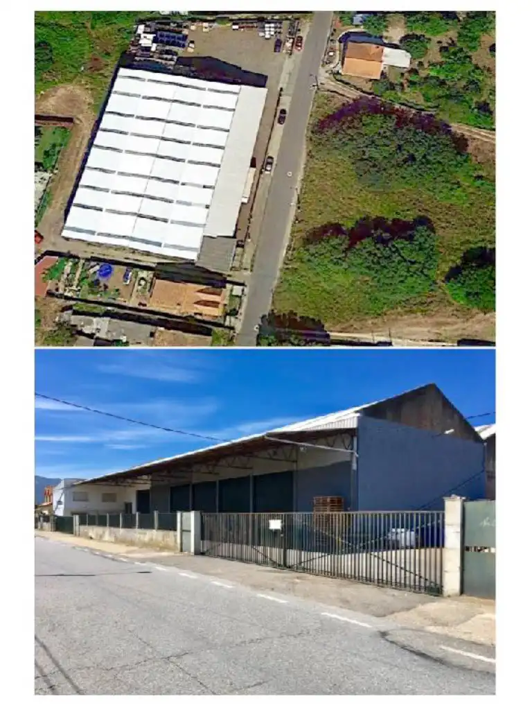 Vista exterior de Nau industrial de lloguer en Vigo 