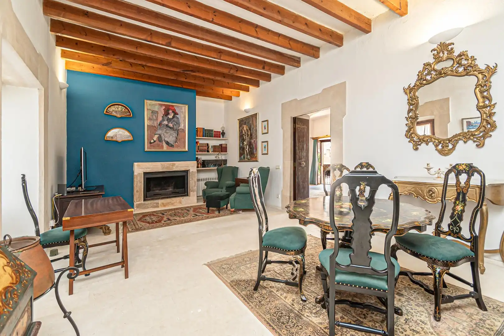 Dining room of Houses for sale in Santanyí  with Private garden, Terrace and Storage room