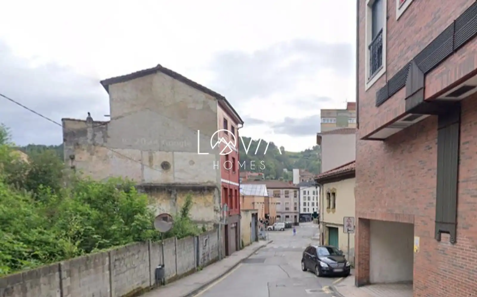 Vista exterior de Piso en venta en Langreo