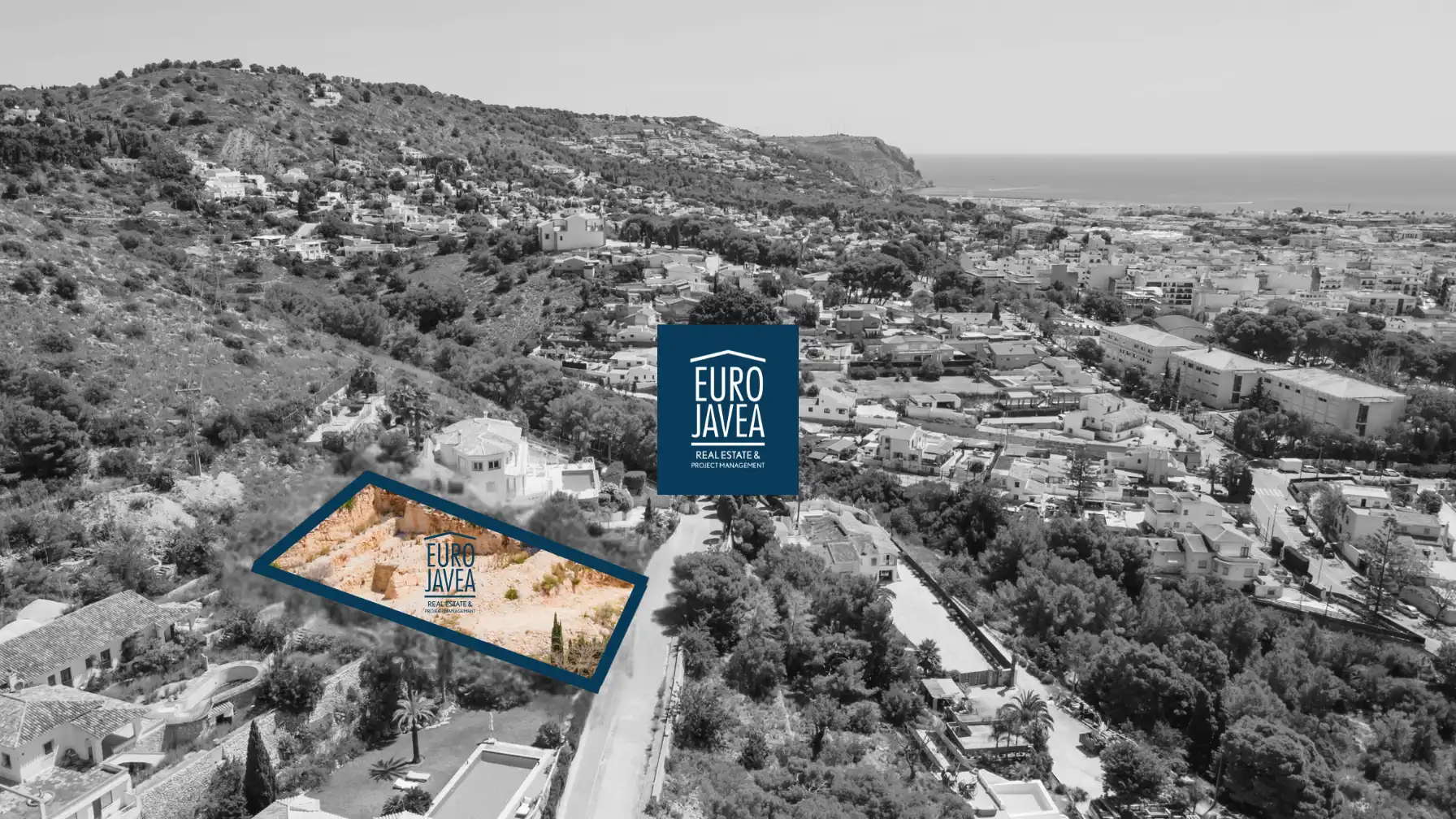 Vista exterior de Casa o chalet en venta en Jávea / Xàbia con Jardín privado, Terraza y Piscina