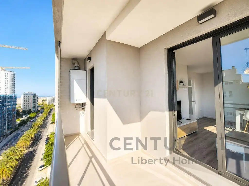 Terrassa de Apartament de lloguer en Valencia amb Aire condicionat, Jardí privat i Forn