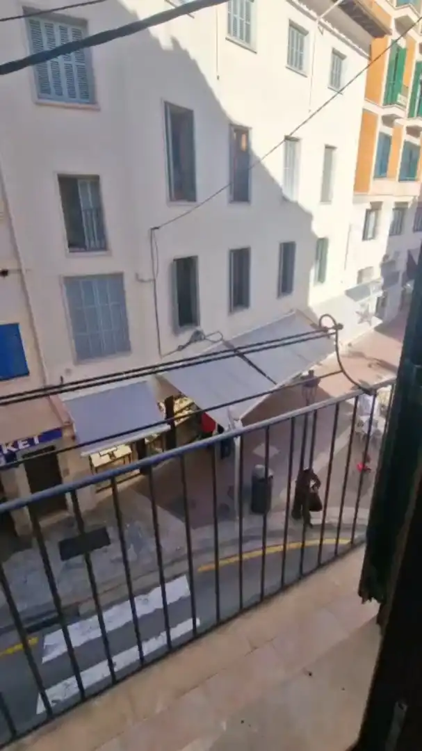 Balcony of Study for sale in  Palma de Mallorca  with Parquet flooring, Furnished and Oven