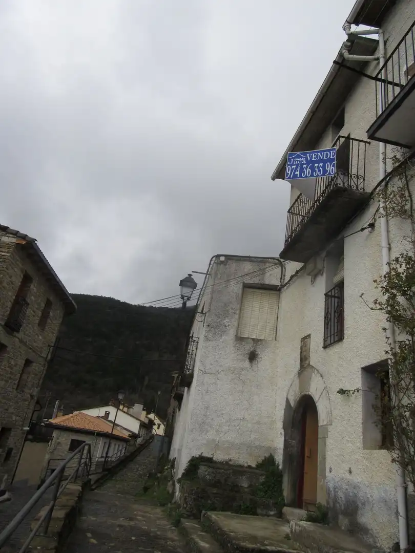 Vista exterior de Casa o chalet en venta en Biescas con Jardín privado y Trastero