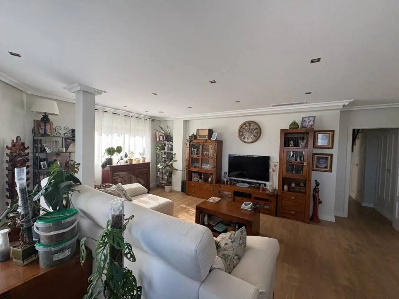 Sala d'estar de Pis en venda en Elche / Elx amb Aire condicionat, Calefacció i Terrassa