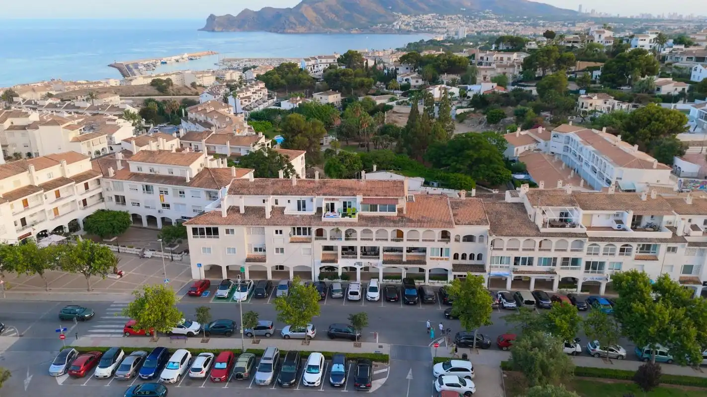 Vista exterior de Dúplex en venta en Altea con Aire acondicionado, Calefacción y Jardín privado