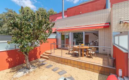 Garden of Single-family semi-detached for sale in Sentmenat  with Heating, Terrace and Oven