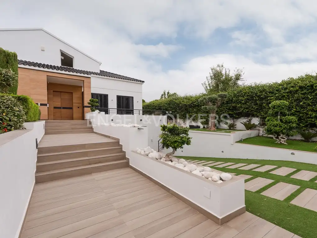 Terrace of Houses for rent in Bétera  with Air Conditioner, Heating and Private garden