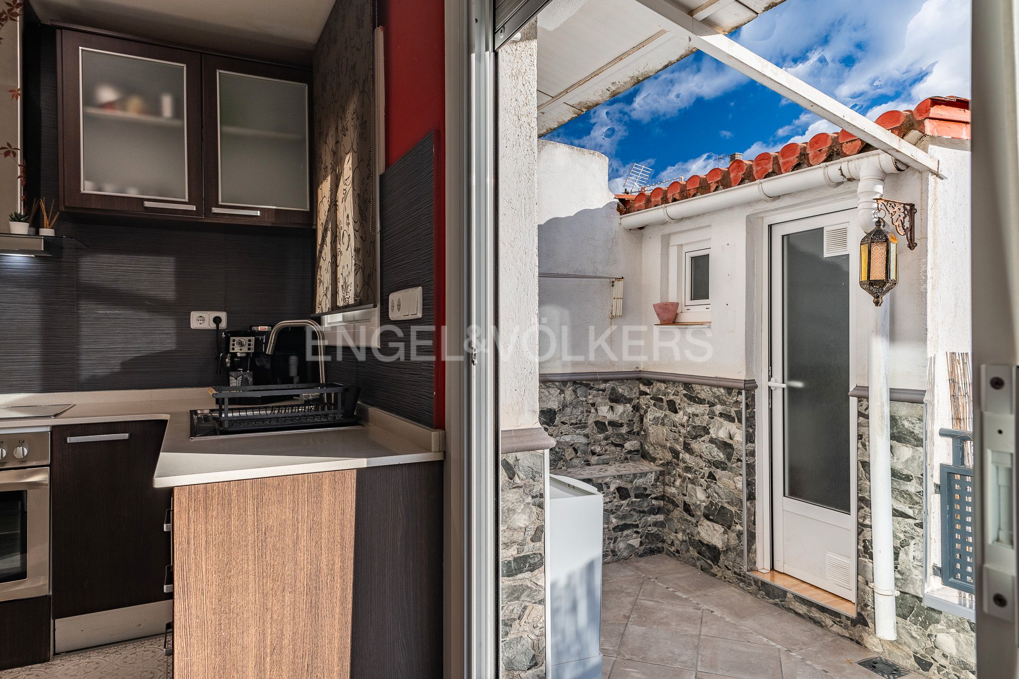 Kitchen of Duplex to rent in Terrassa  with Air Conditioner, Heating and Parquet flooring