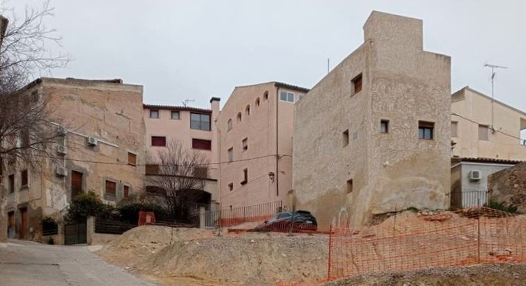 Exterior view of Single-family semi-detached for sale in Garcia
