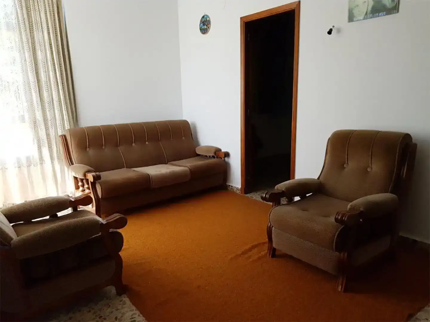Sala d'estar de Finca rústica en venda en Castrelo do Val amb Balcó