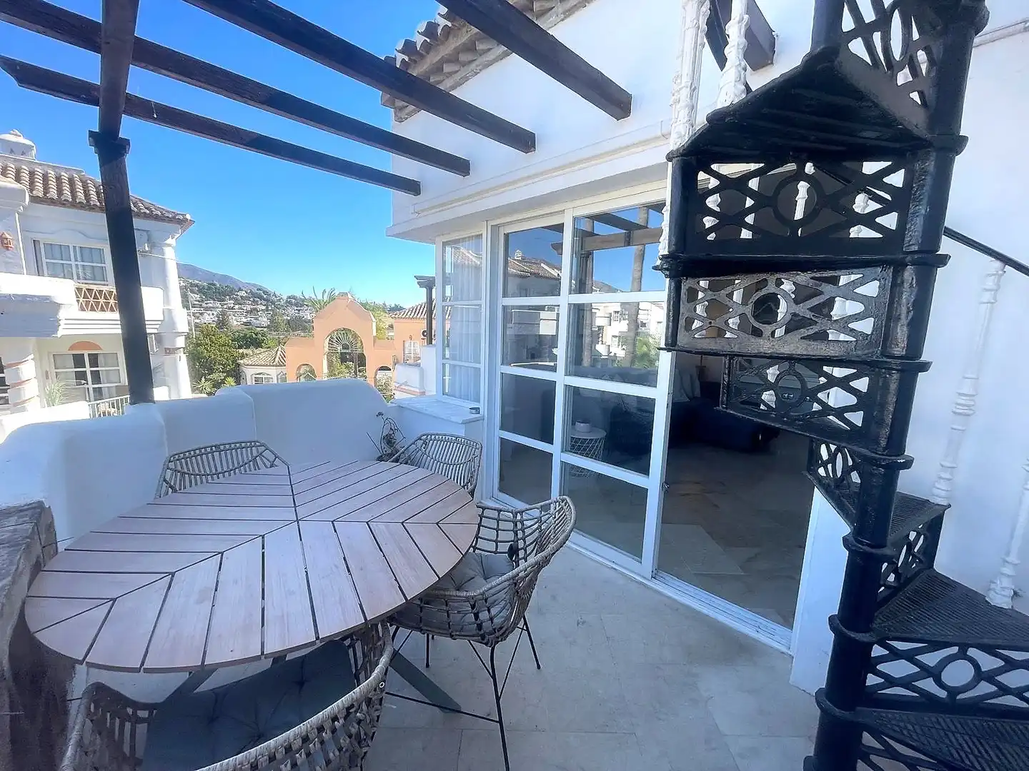 Terrassa de Àtic en venda en Mijas amb Aire condicionat, Terrassa i Moblat