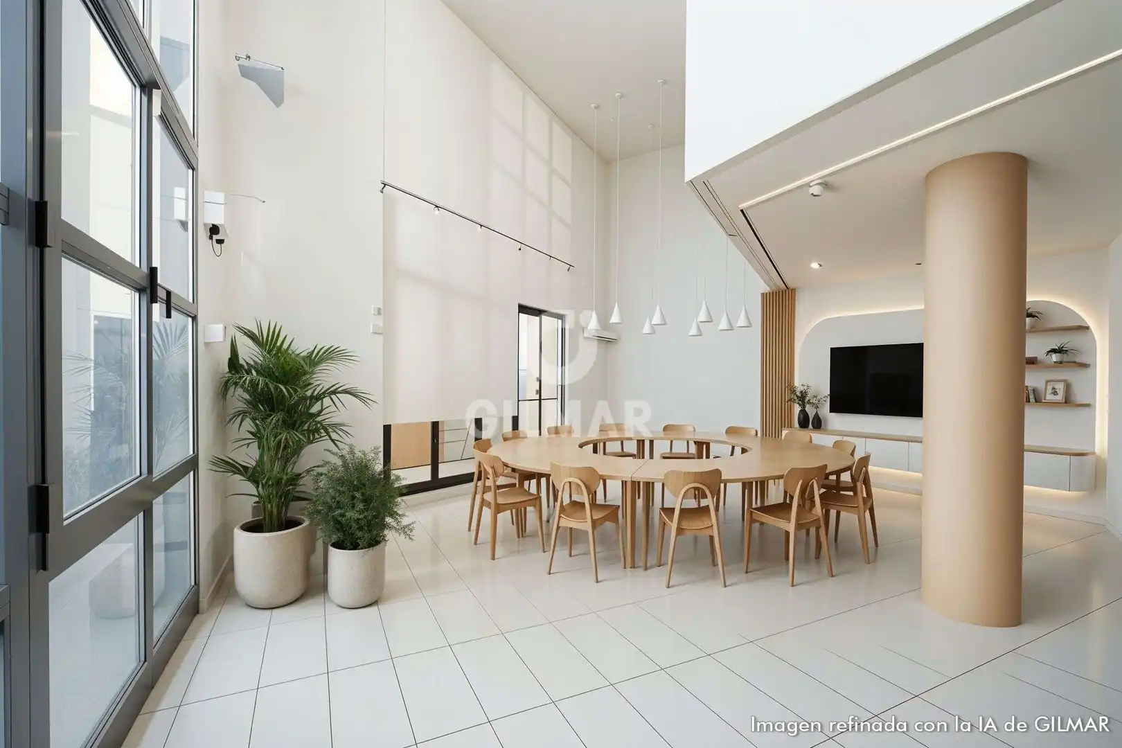 Esszimmer von Maisonette zum Verkauf in Madrid mit Heizung und Balkon