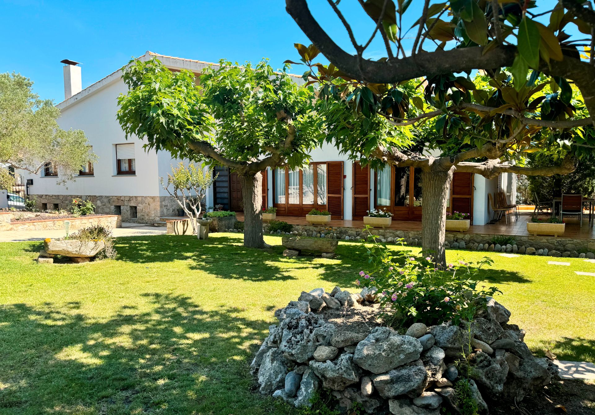 Jardí de Casa o xalet en venda en Agullana amb Calefacció, Jardí privat i Terrassa