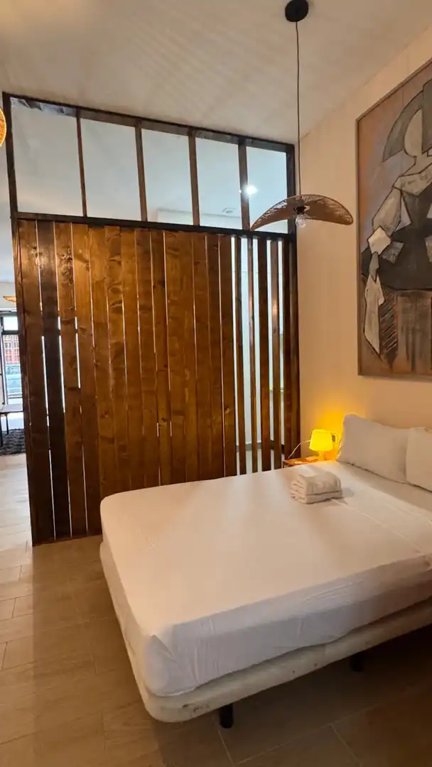 Schlafzimmer von Wohnung zur Miete in Extramurs