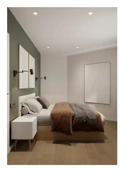 Habitación de Apartamento en venta en Benidorm con Aire acondicionado, Piscina y Amueblado