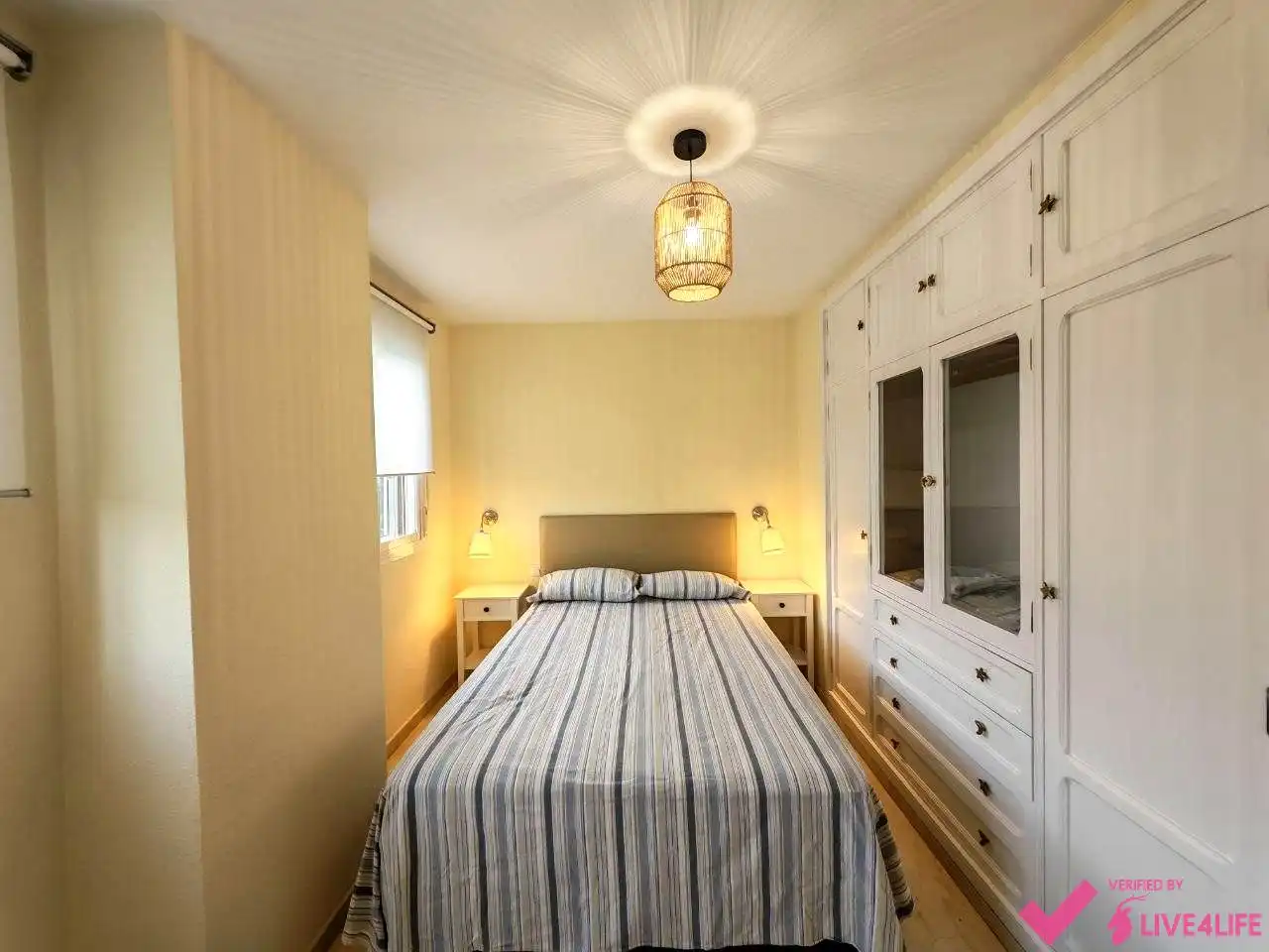 Schlafzimmer von Maisonette zur Miete in Sevilla mit Klimaanlage, Terrasse und Möbliert