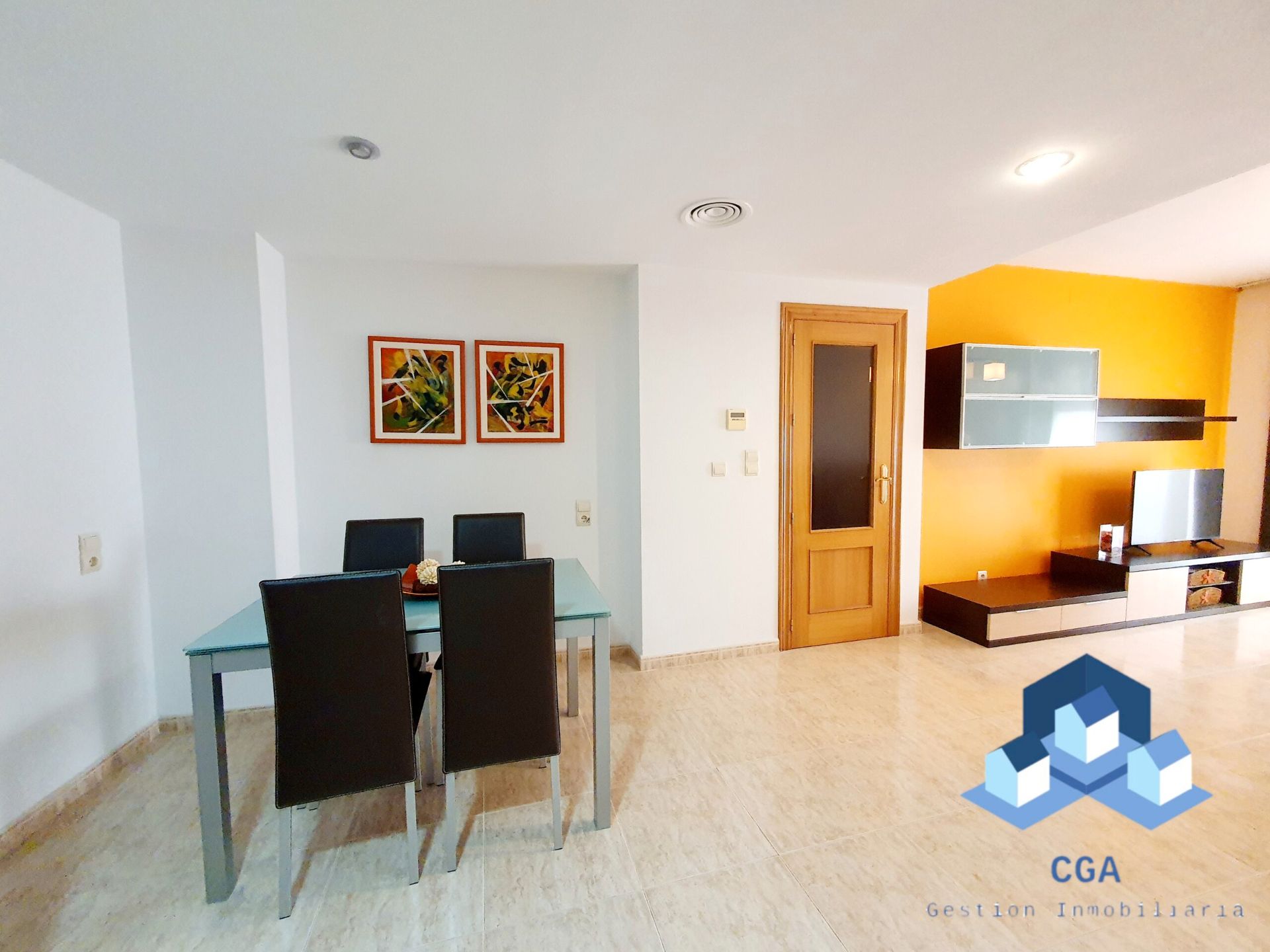 Menjador de Apartament en venda en Lorca amb Aire condicionat i Moblat