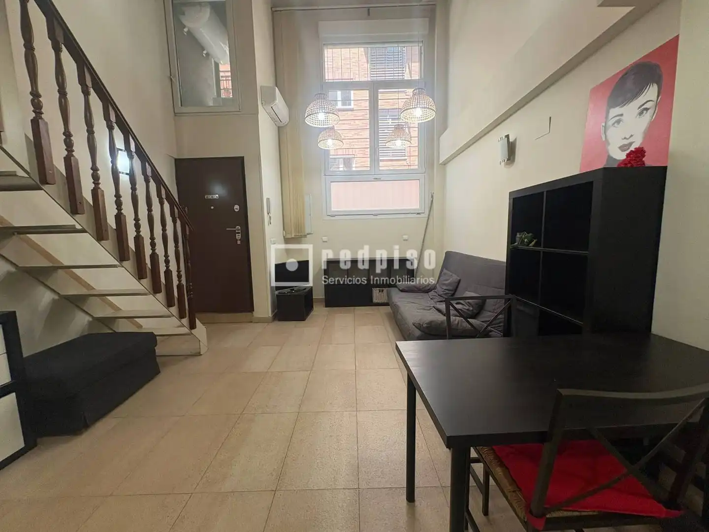 Sala de estar de Piso en venta en Madrid con Calefacción y Amueblado