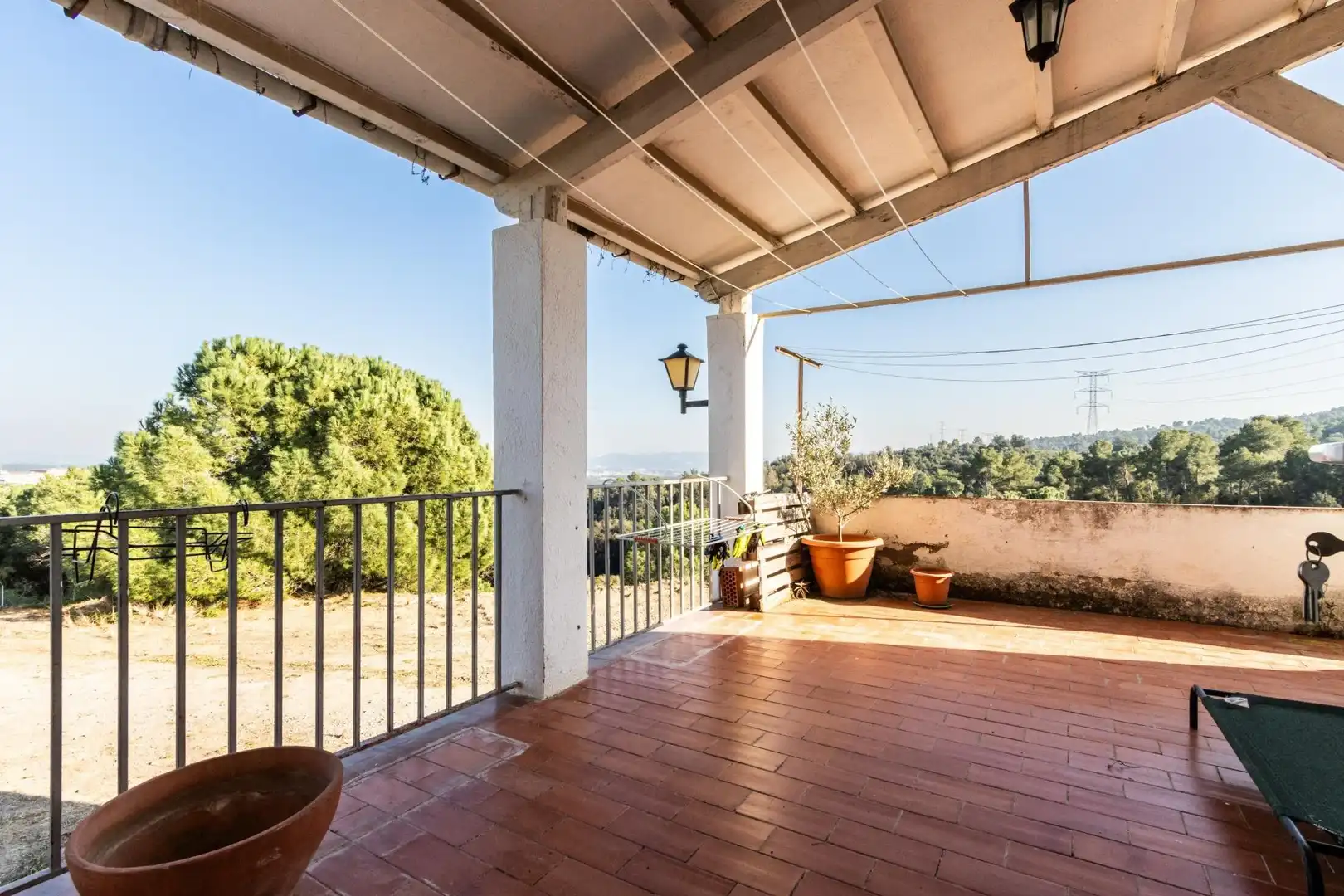 Terrassa de Finca rústica en venda en Sentmenat amb Calefacció i Terrassa